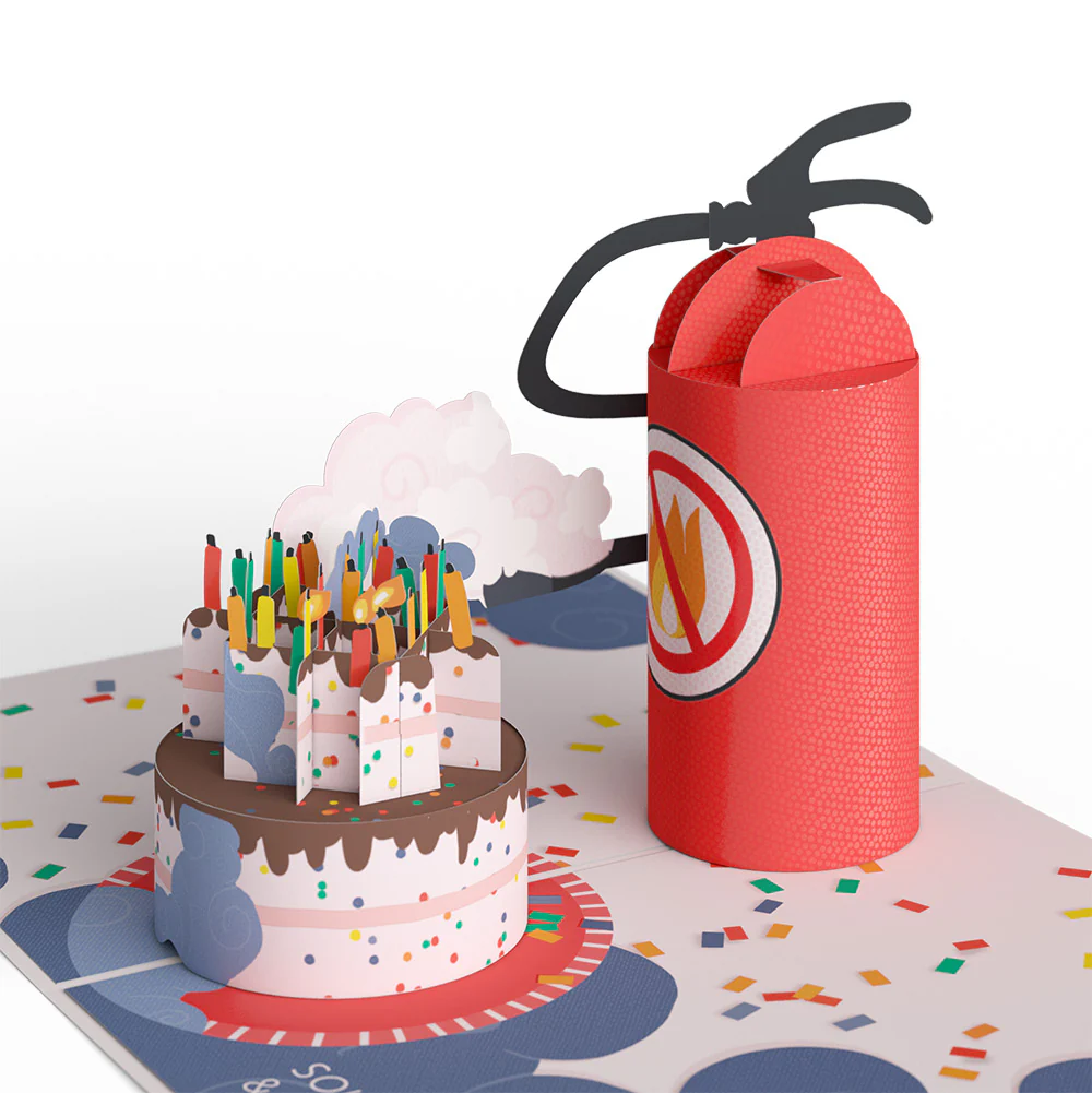 Holy Smokes You're Old Birthday Pop-Up Card and Sentiment Set for Dad - Image 3