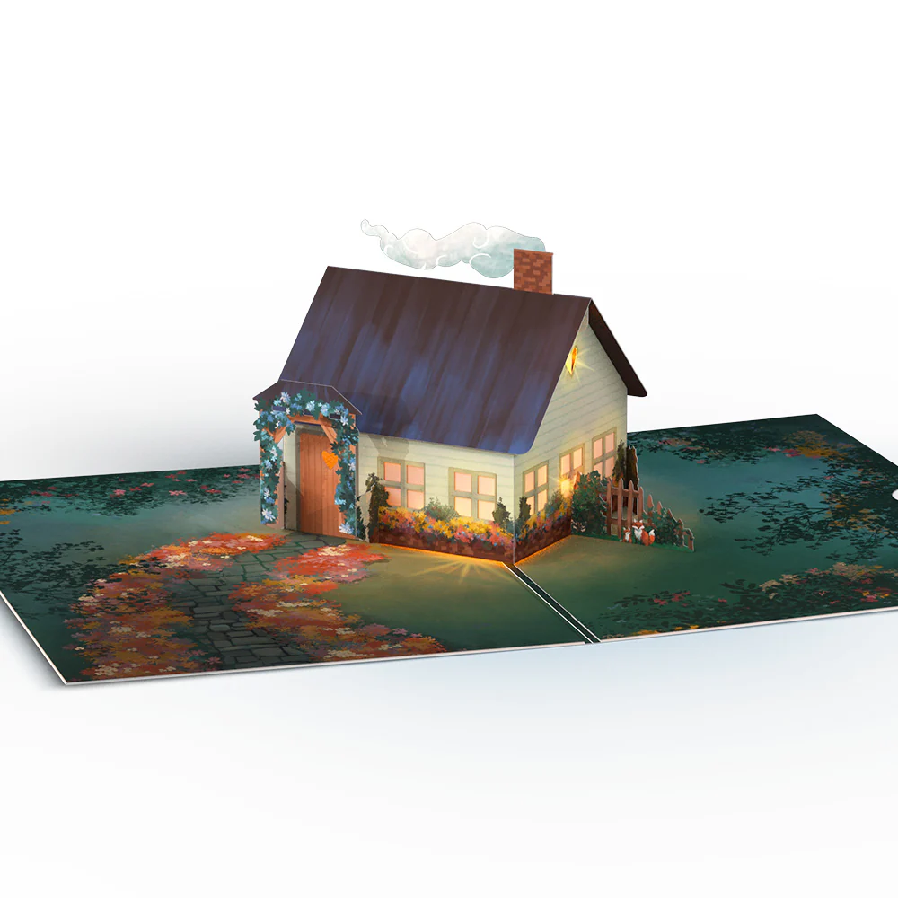 Home Is Where Mom Is Mother's Day Light-Up Pop-Up Card and Sentiment Set for Grandma - Image 3