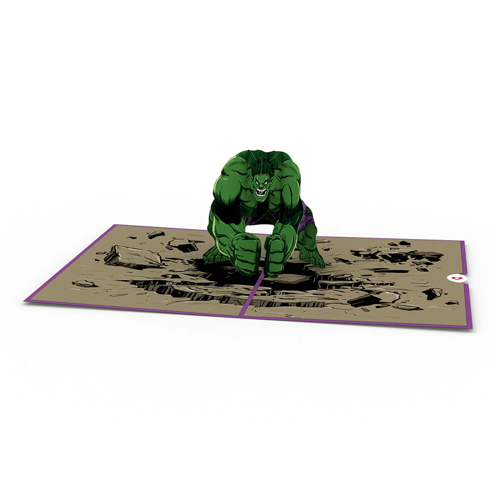 Marvel's Hulk: Incredible Dad Pop-Up Card - Image 3