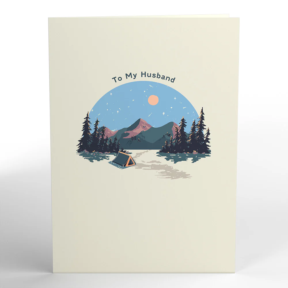 Husband Happy Father’s Day Compass Pop-Up Card - Image 5