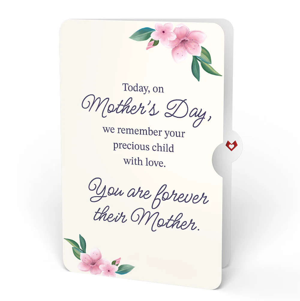 Hydrangea Butterflies Mother's Day Pop-Up Card and You Are Forever Their Mom Sentiment Set - Image 4