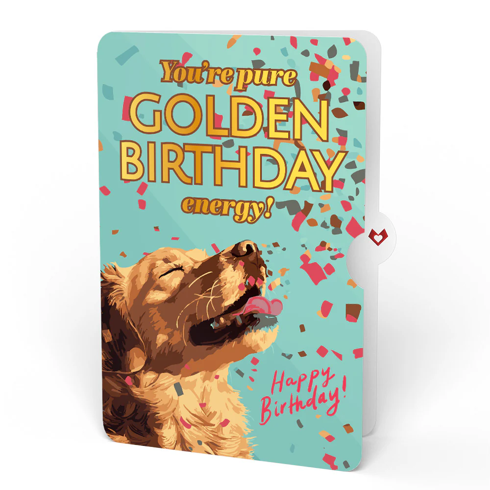 I Dig You Birthday Pop-Up Card and Golden Energy Sentiment Set - Image 4