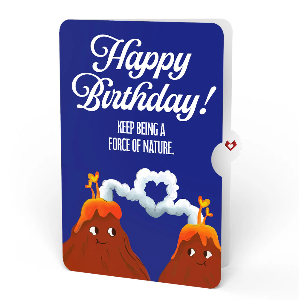 I Lava You Birthday Pop-Up Card and Sentiment Set - Image 4