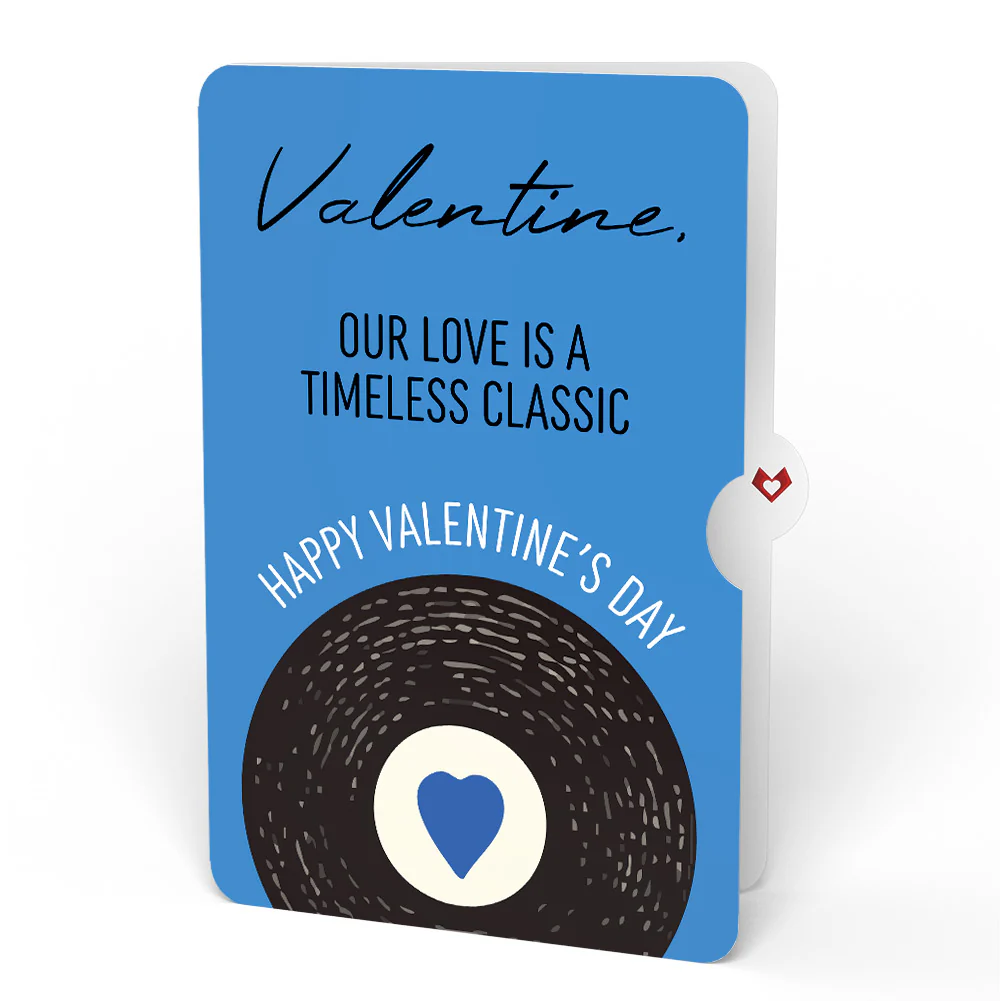 It Had to Be You Valentine Music and Light Pop-Up Card and Sentiment Set - Image 4