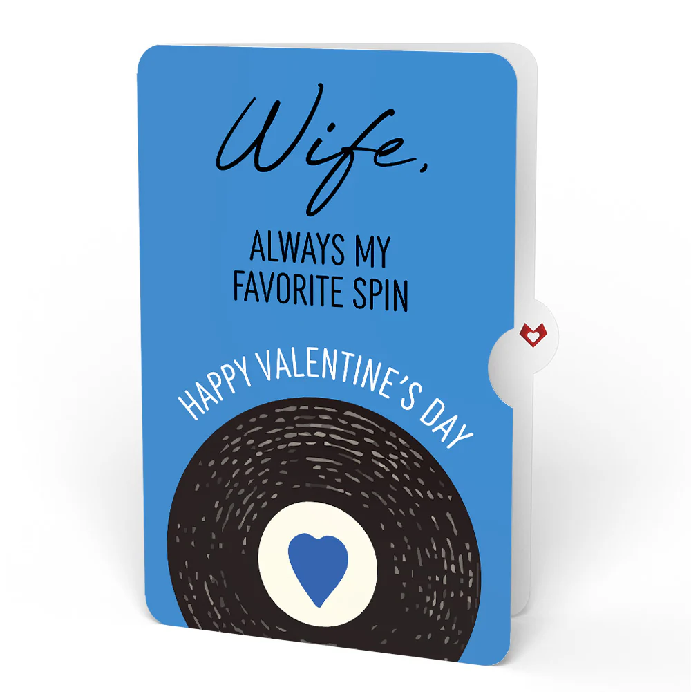 It Had to Be You Valentine Music and Light Pop-Up Card and Sentiment Set for Wife - Image 4