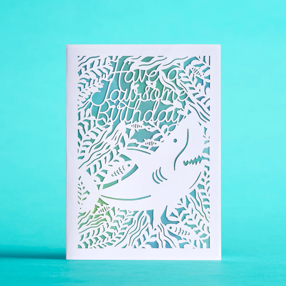 Jawesome Shark Birthday: Lovepop Moments™ Card