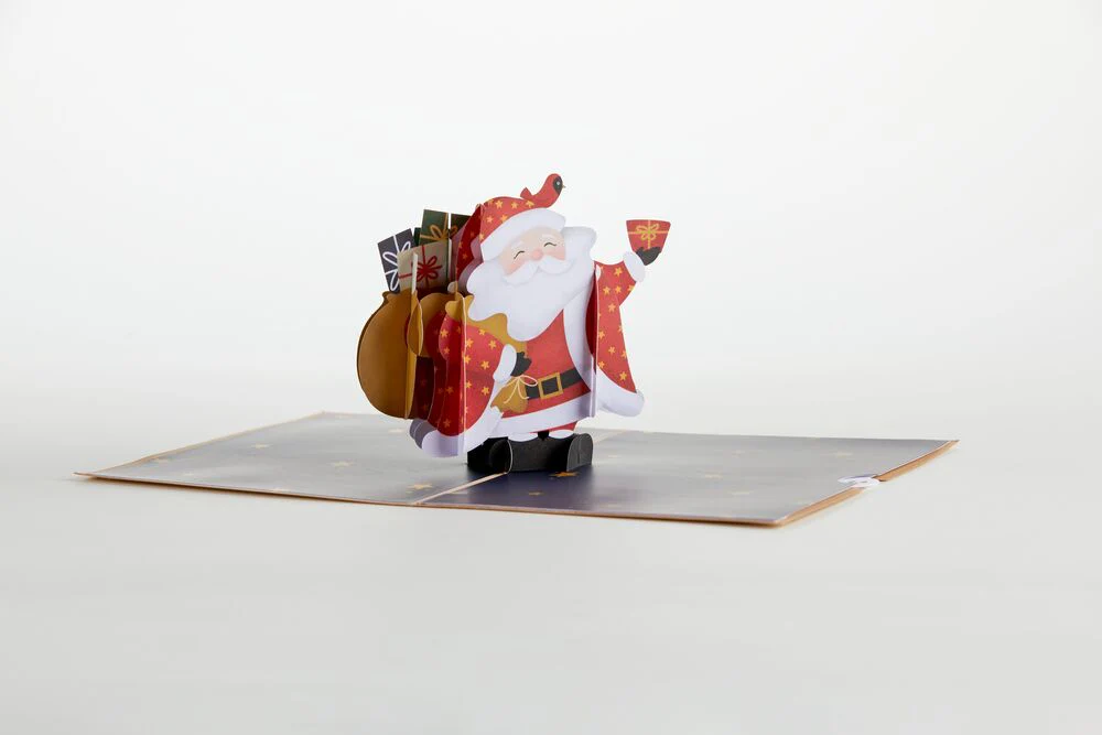 Jolly Holiday Santa Pop-Up Card - Image 4
