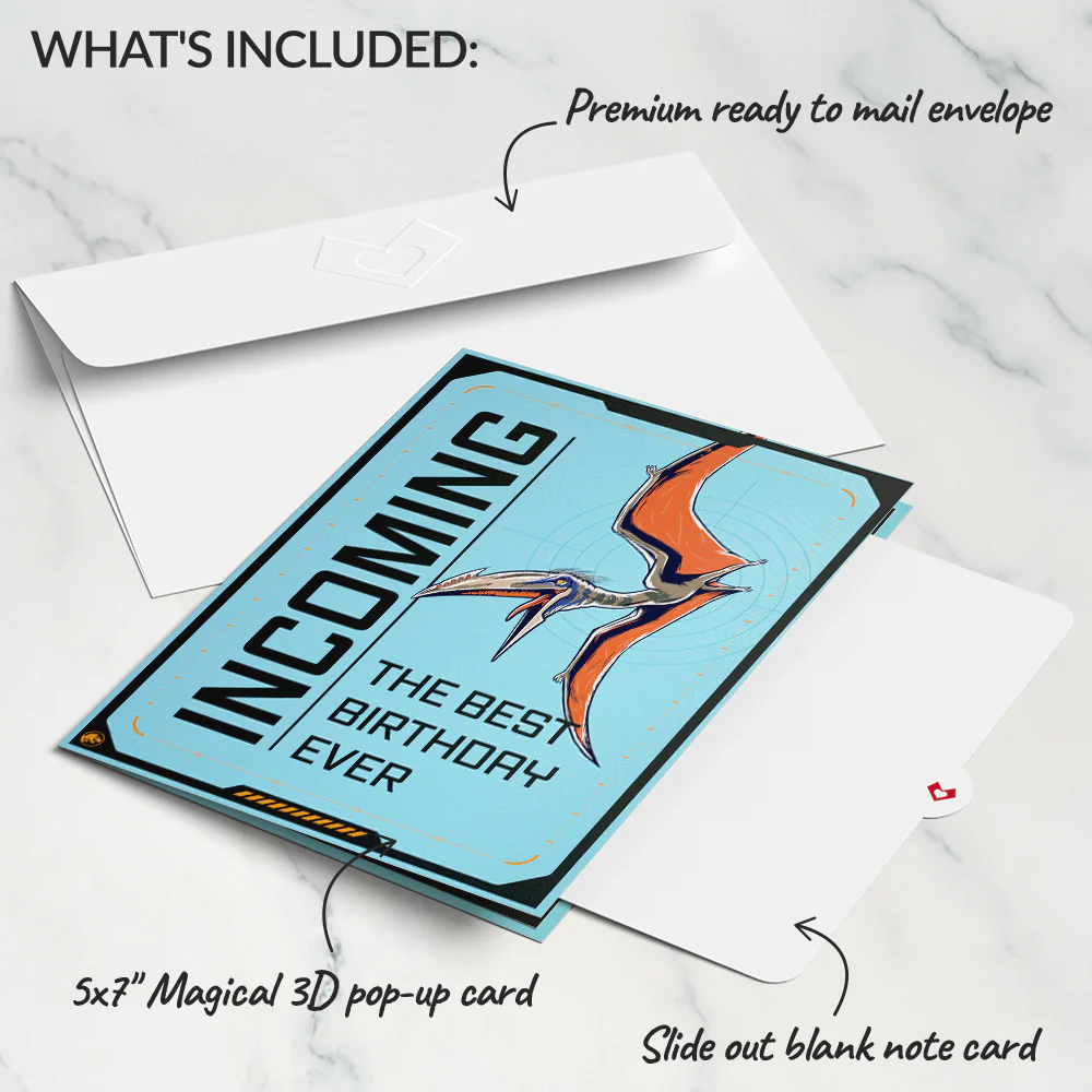 Jurassic World: Rebirth Best Birthday Ever Pop-Up Card - Image 6