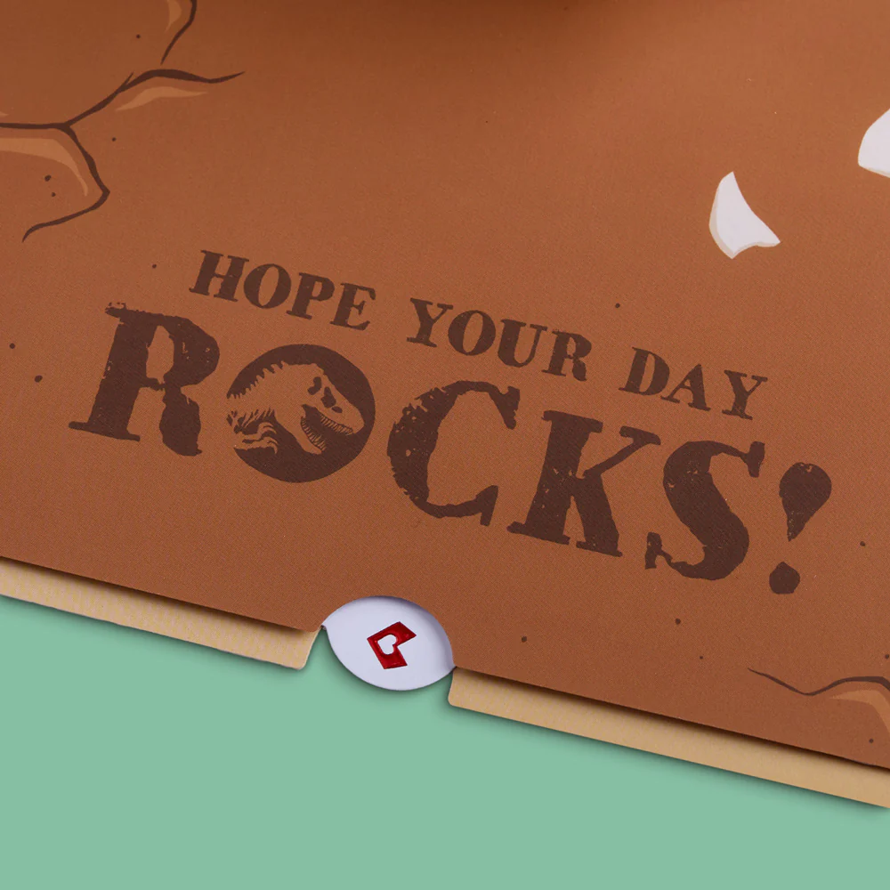 Jurassic World: Rebirth Hope Your Day Rocks Plushpop Card - Image 3