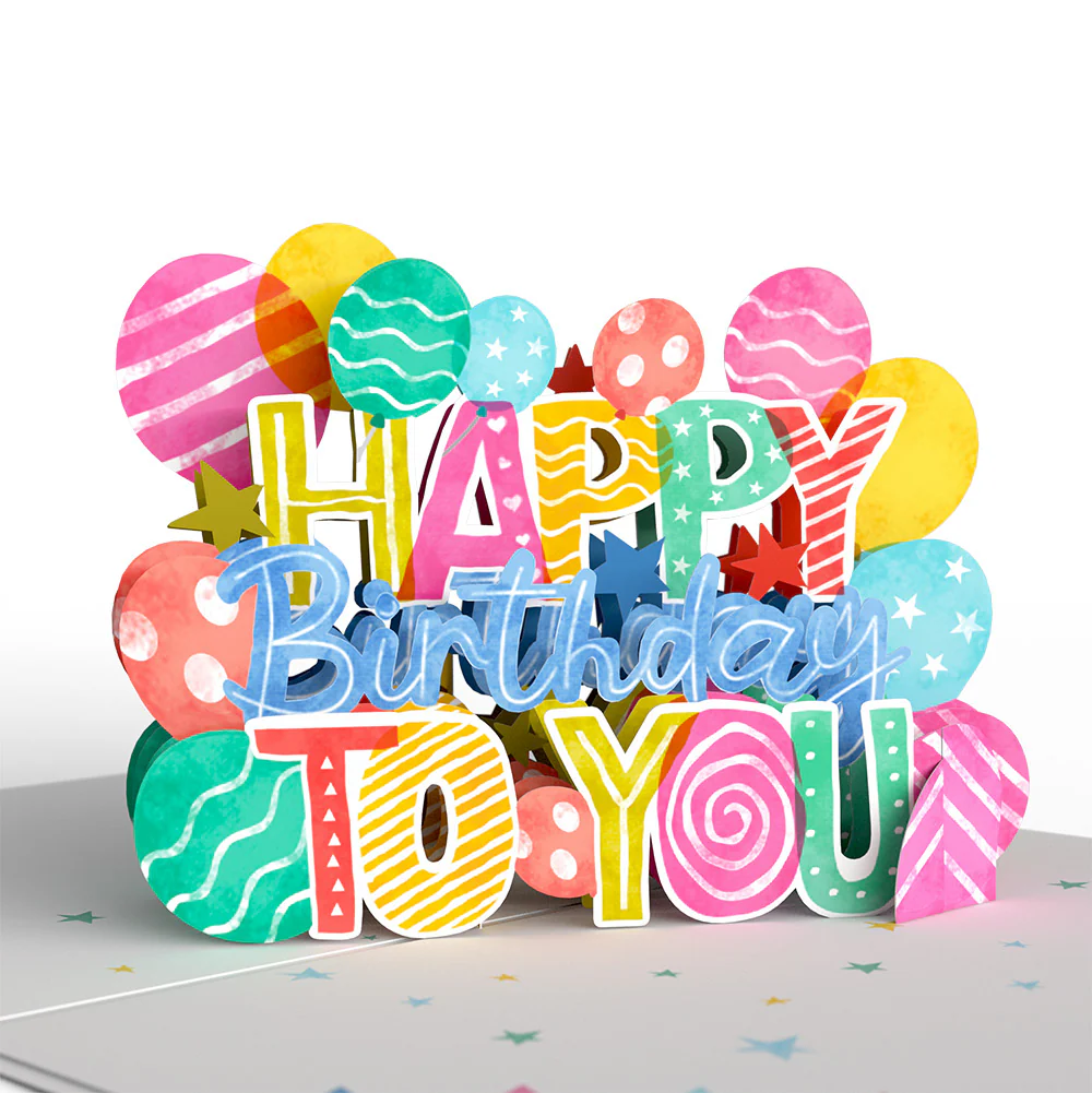 Let's Celebrate 40th Birthday Pop-Up Card and Sentiment Set - Image 3