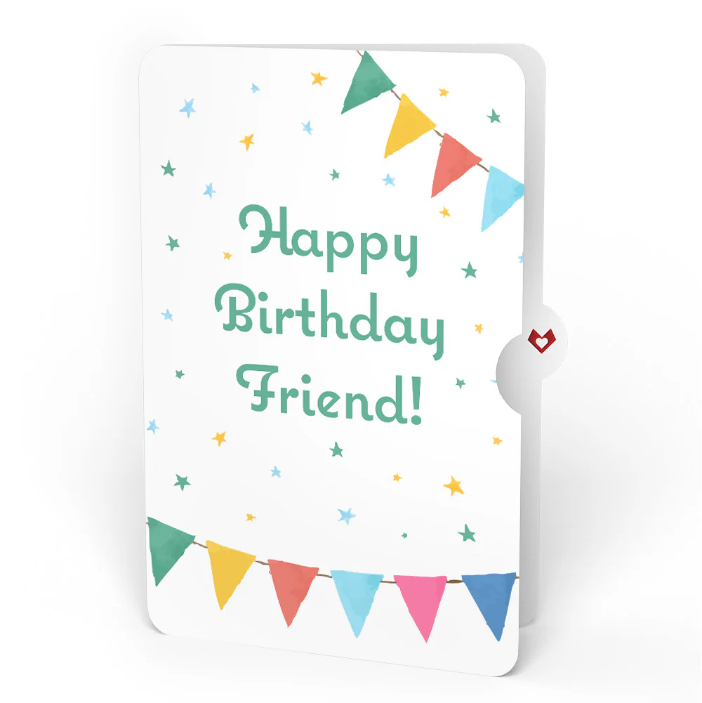 Let's Celebrate Birthday Pop-Up Card and Sentiment Set for Friend - Image 4