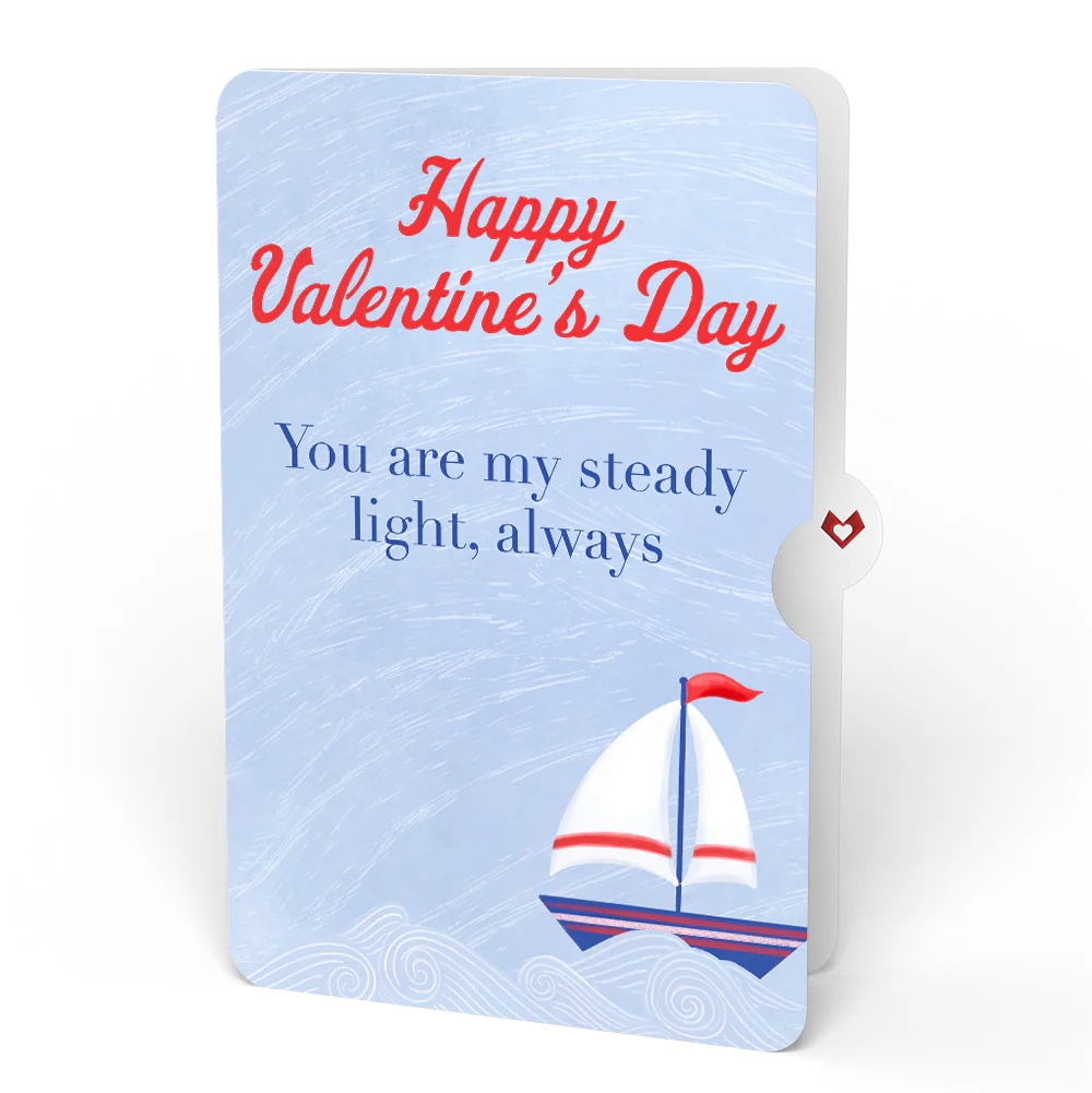 Light of My Life Valentine Light-Up Pop-Up Card and Sentiment Set - Image 4