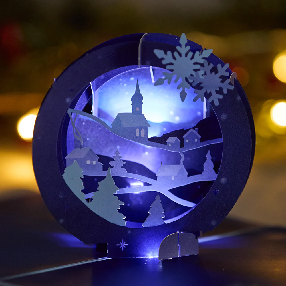 Holiday Light-Up Card 4 Pack - Image 5
