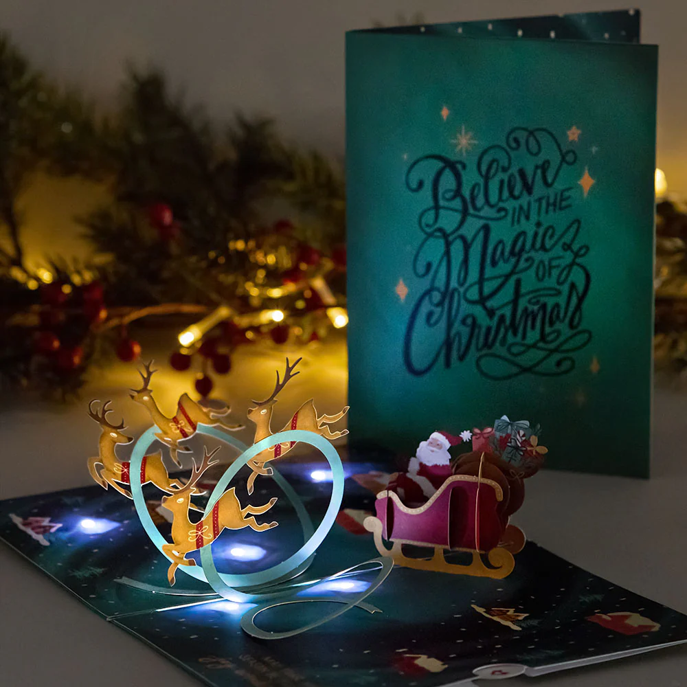 Holiday Light-Up Card 4 Pack - Image 8