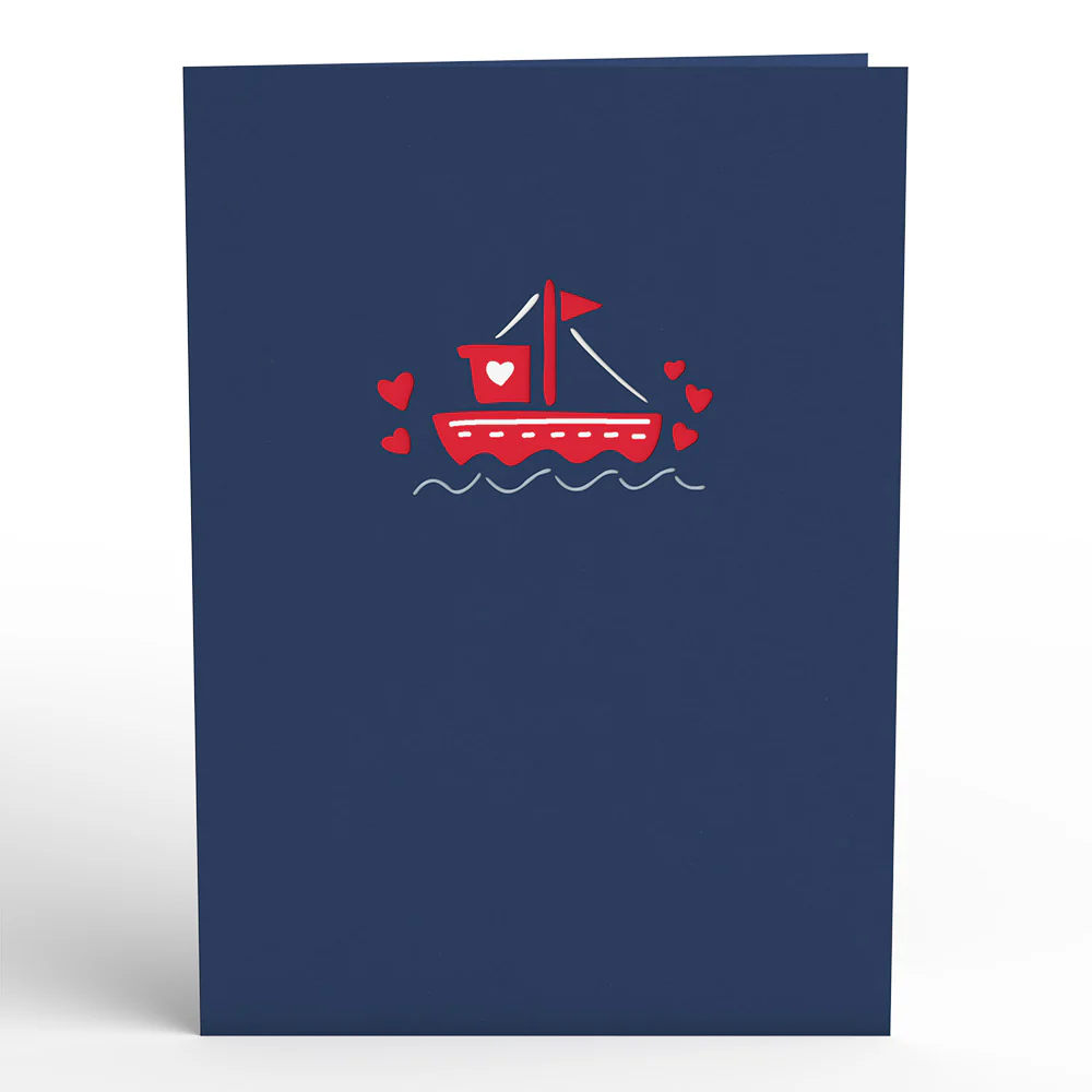 Love Boat Pop-Up Card - Image 4