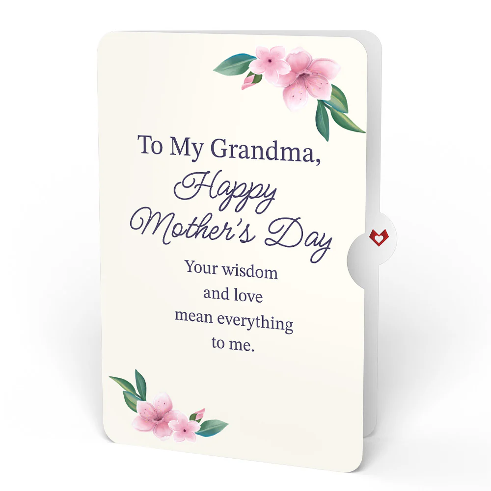 Love Cardinal Mother's Day Pop-Up Card and Sentiment Set for Grandma - Image 4