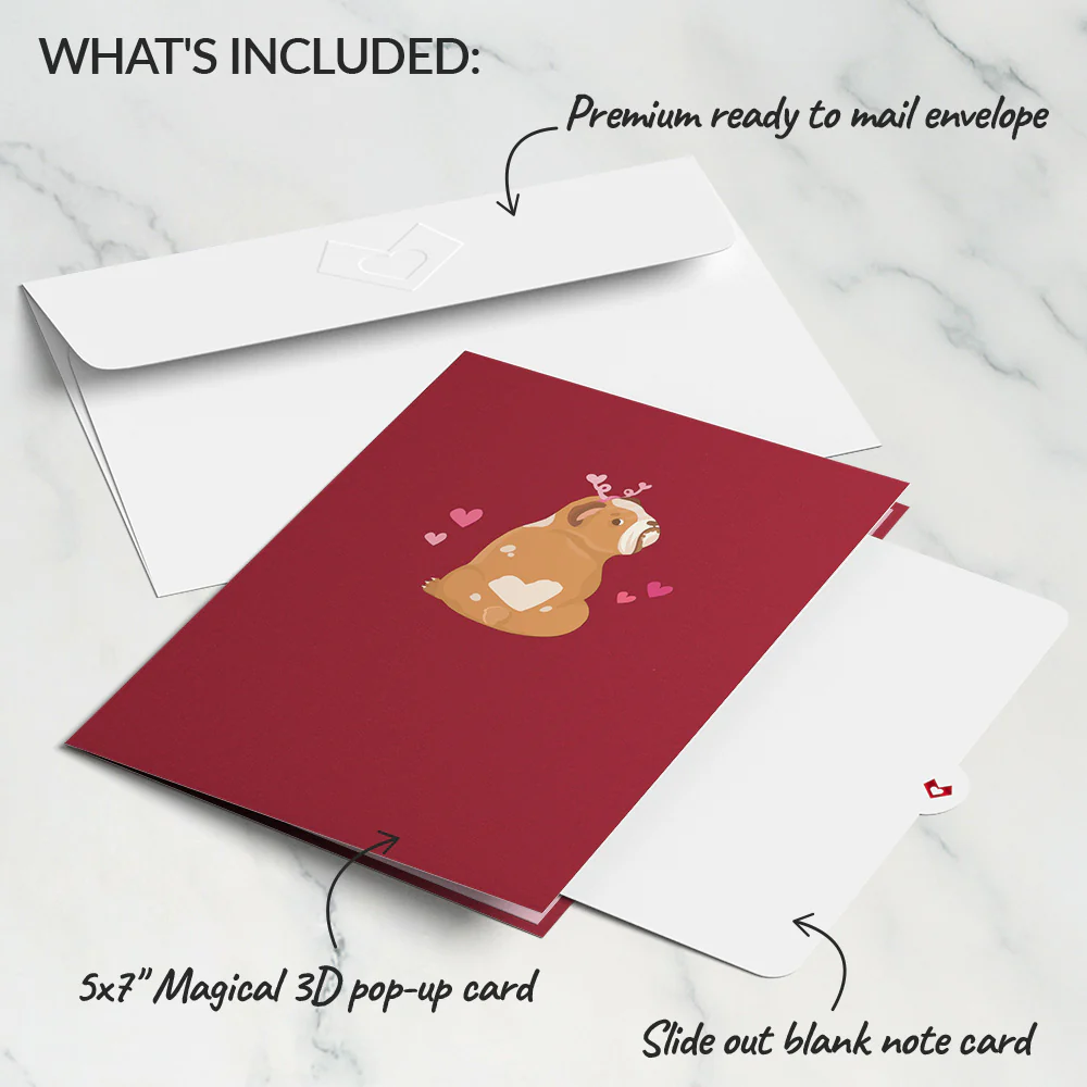 Love Dog Pop-Up Card - Image 5