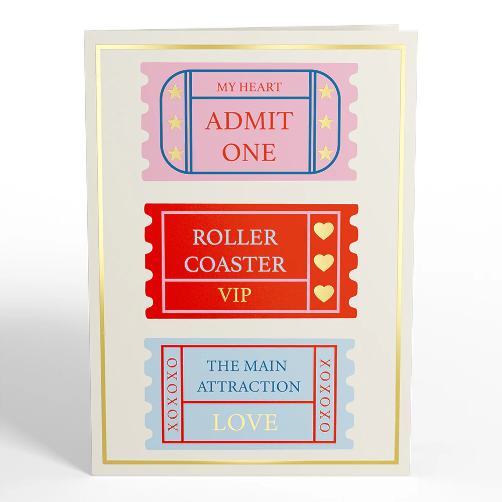 Love Rollercoaster Pop-Up Card - Image 5
