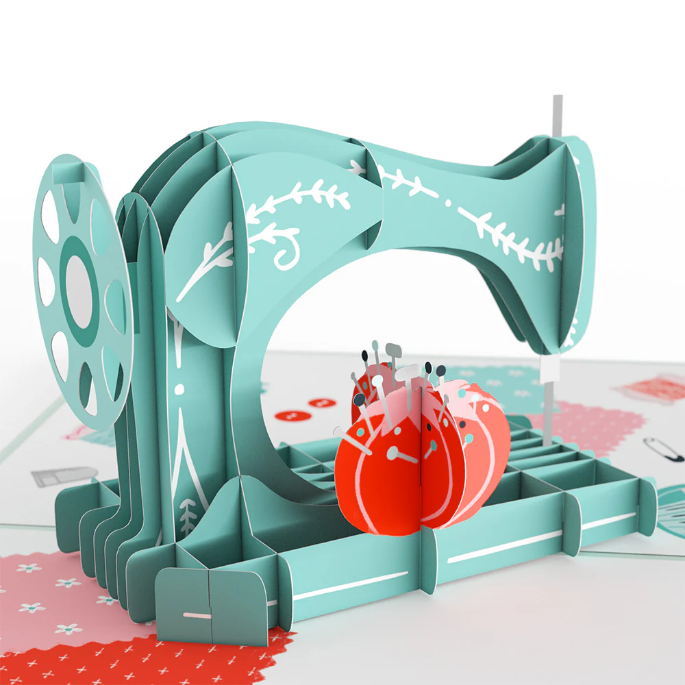 Love You Sew Much Get Well Soon Pop-Up Card and Sentiment Set - Image 3