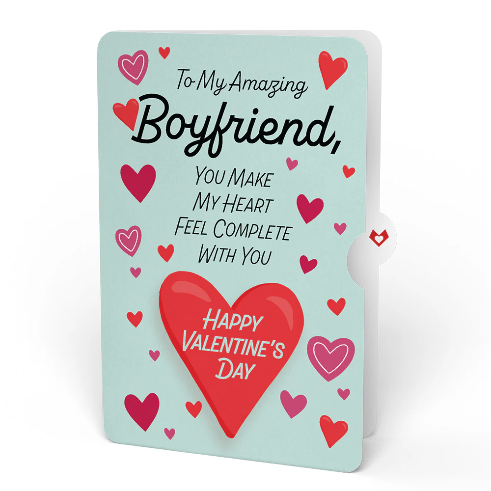 You're The Beary Best Valentine Plushpop Card and Sentiment Set for Boyfriend - Image 4