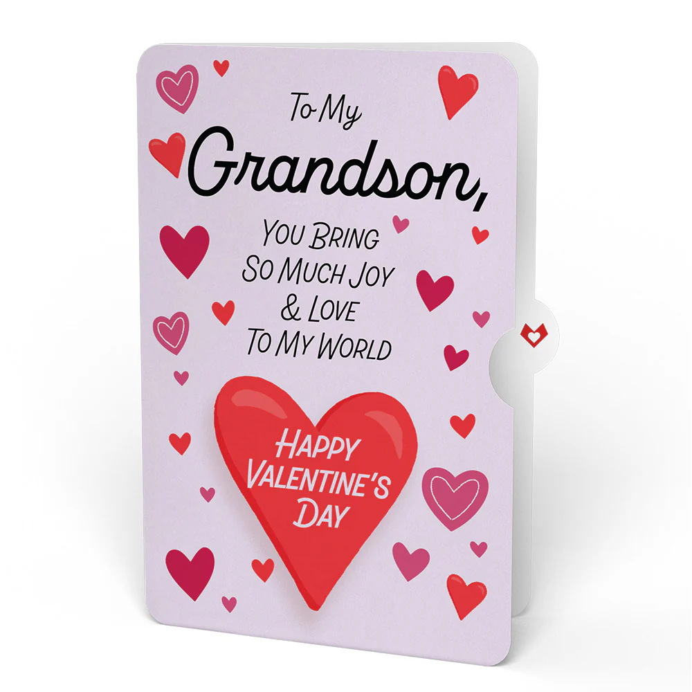 Searching for a Valentine Like You Bigfoot Valentine Pop-Up Card and Sentiment Set for Grandson - Image 4