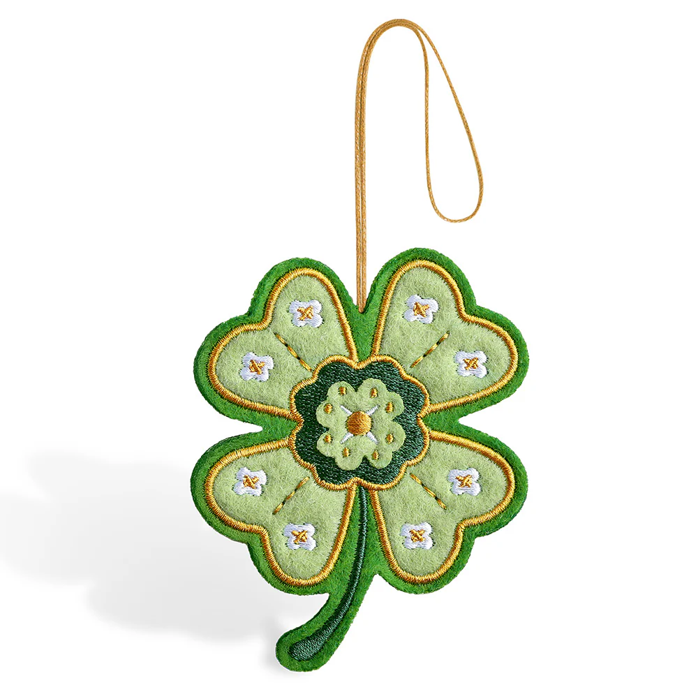 Lucky Clover Birthday Heartfelt Charm Card™ and Sentiment Set - Image 3