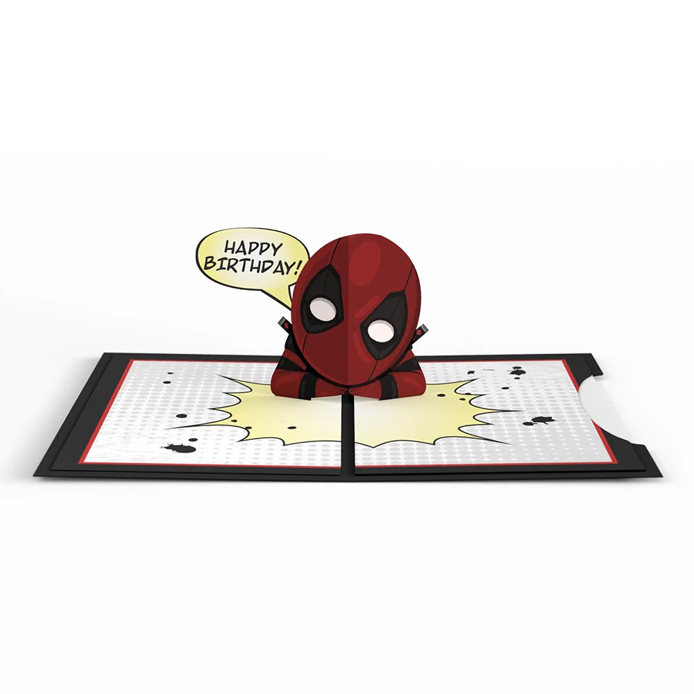 Marvel Deadpool Birthday 4-in-1 Nesting Card - Image 13