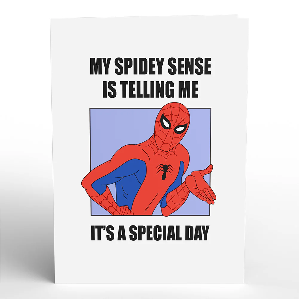 Marvel Spider-Man Spidey Sense Birthday Pop-Up Card - Image 5