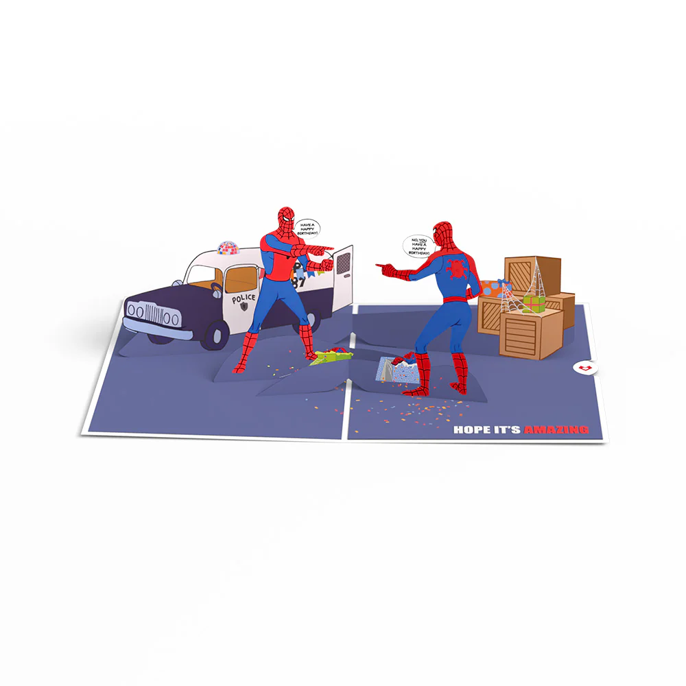 Marvel Spider-Man Spidey Sense Birthday Pop-Up Card - Image 6