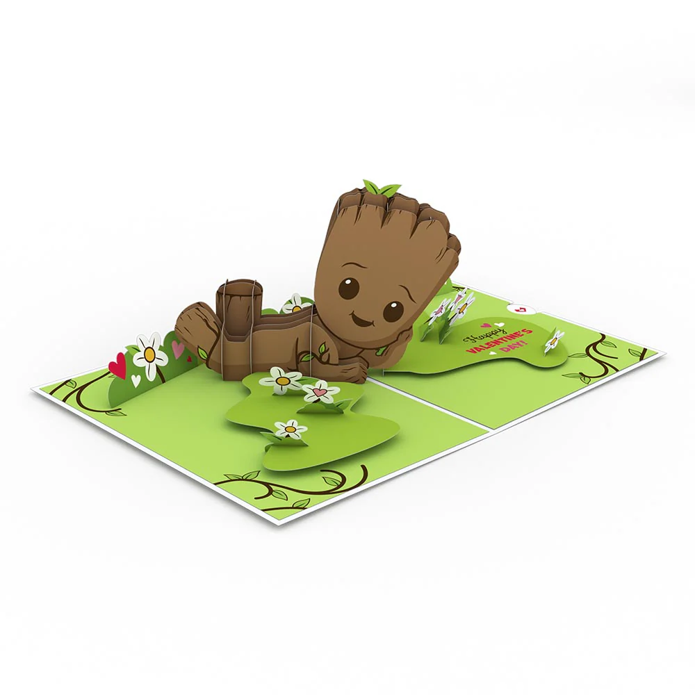 Marvel Studios' I Am Groot Valentine Pop-Up Card - Image 3