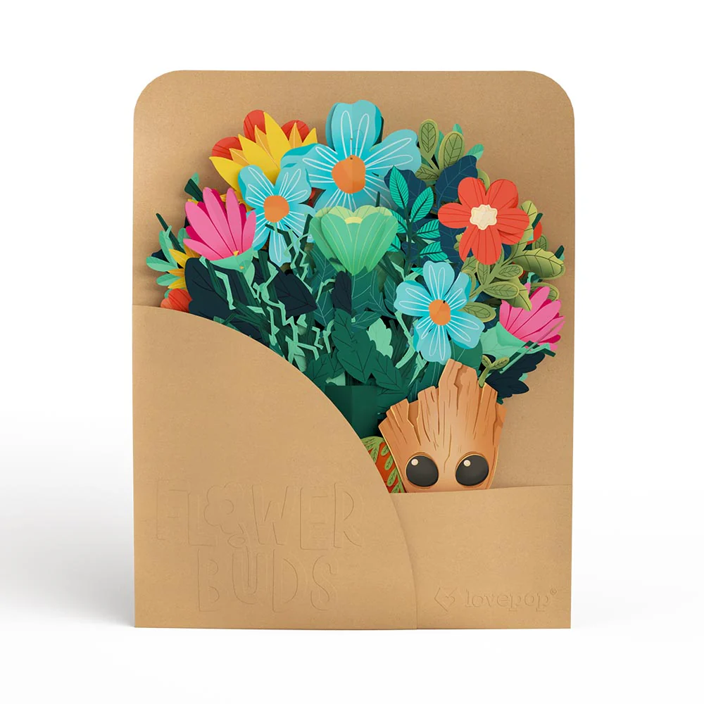 Marvel's Guardians of the Galaxy Groot Flower Buds Bouquet - Image 5