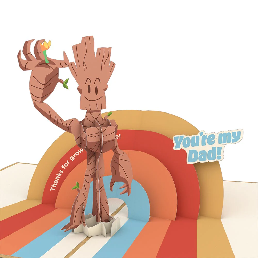 Marvel's Guardians of the Galaxy Groot-ful You're My Dad Pop-Up Card - Image 2