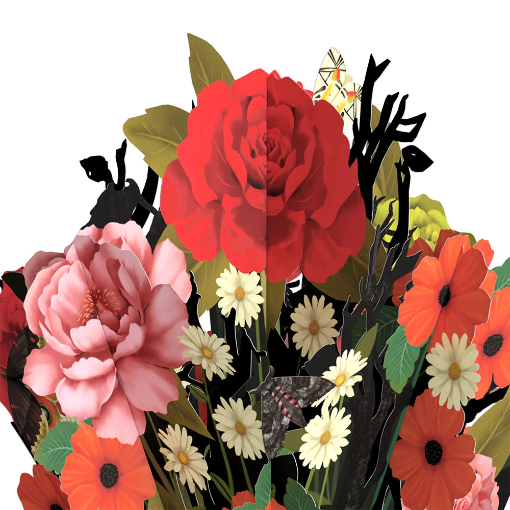 Midnight Florals Birthday Bouquet and The original YOU Sentiment Set - Image 3