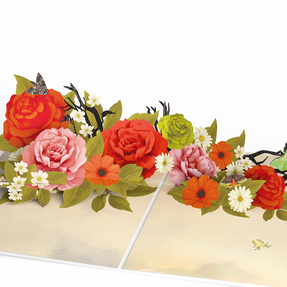 Midnight Florals Birthday Pop-Up Card and Cancer Zodiac Sentiment Set - Image 3