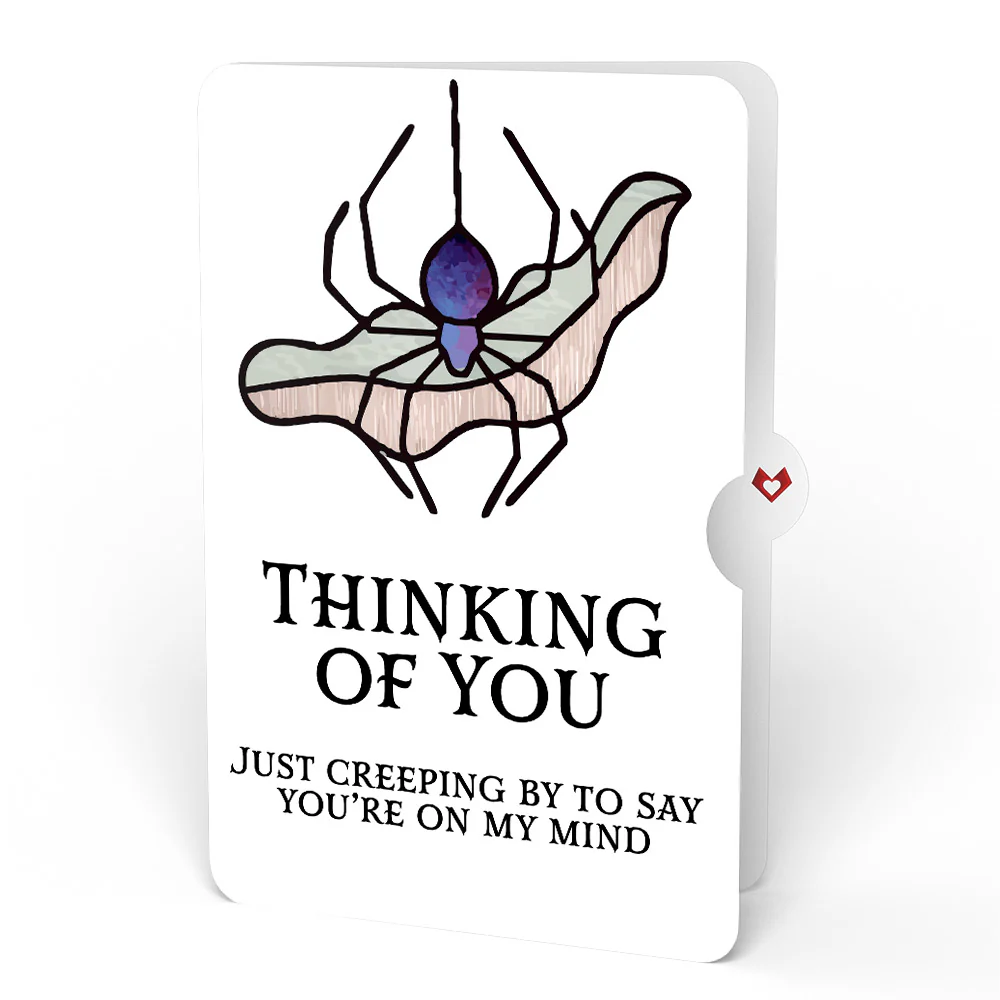 Moonlit Amethyst Thinking of You Suncatcher Bouquet and Sentiment Set - Image 4