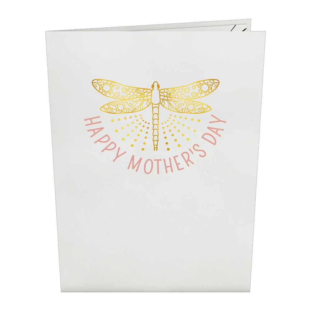 Mother’s Day Dragonfly Pop-Up Card - Image 4