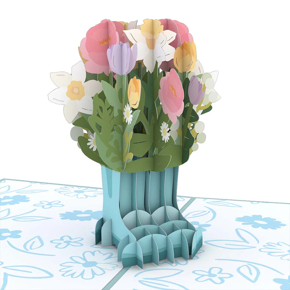 Mother’s Day Gardening Boots Pop-Up Card - Image 2
