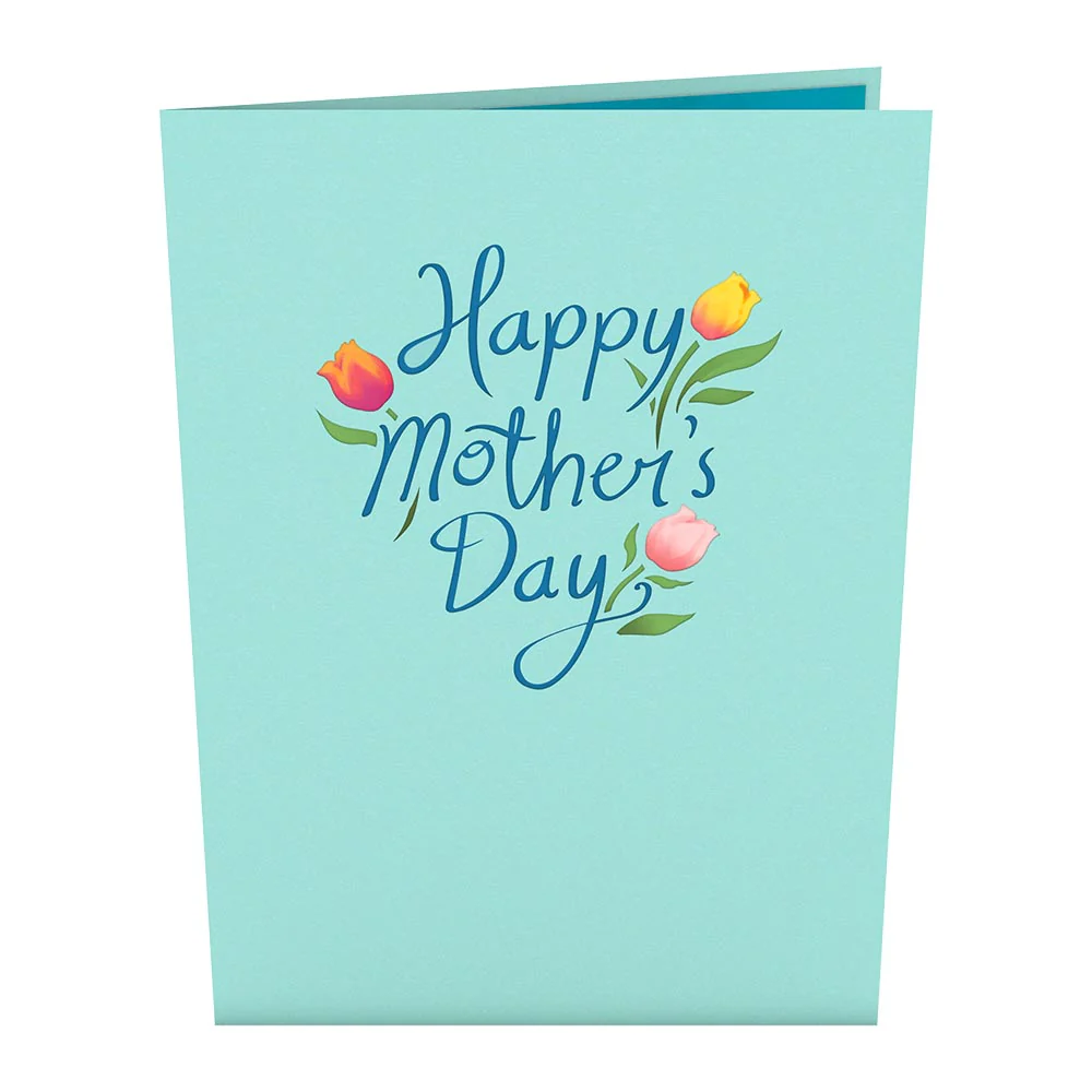 Mother's Day Tulips Pop-Up Card - Image 4