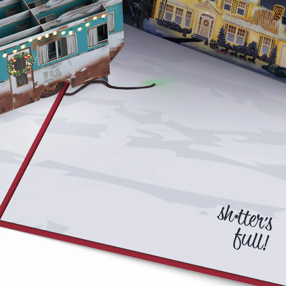 National Lampoon's Christmas Vacation Sh*tter's Full Pop-Up Card - Image 3