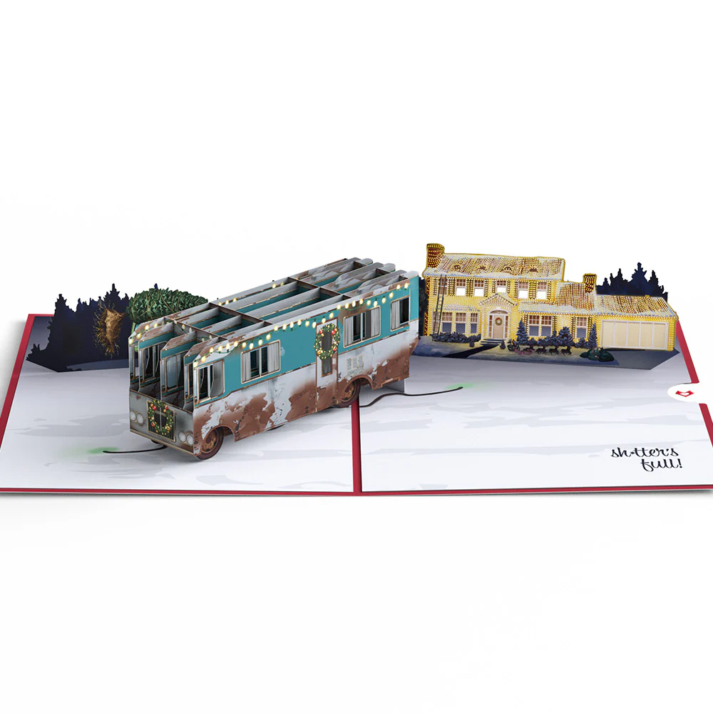 National Lampoon's Christmas Vacation Sh*tter's Full Pop-Up Card - Image 4