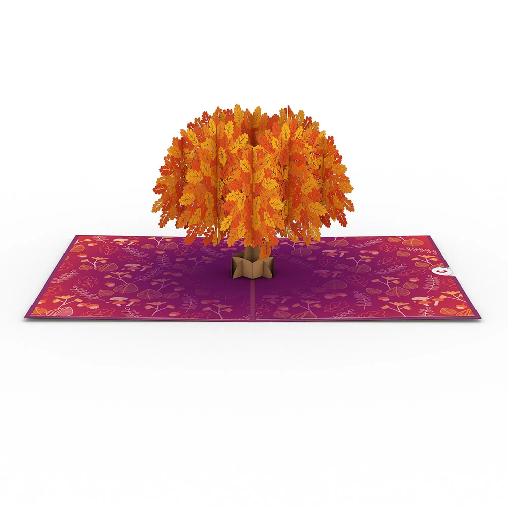 Oak Tree Pop-Up Card - Image 3