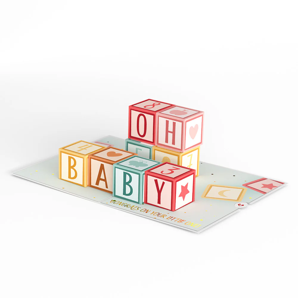Oh Baby! Congrats Pop-Up Card - Image 6