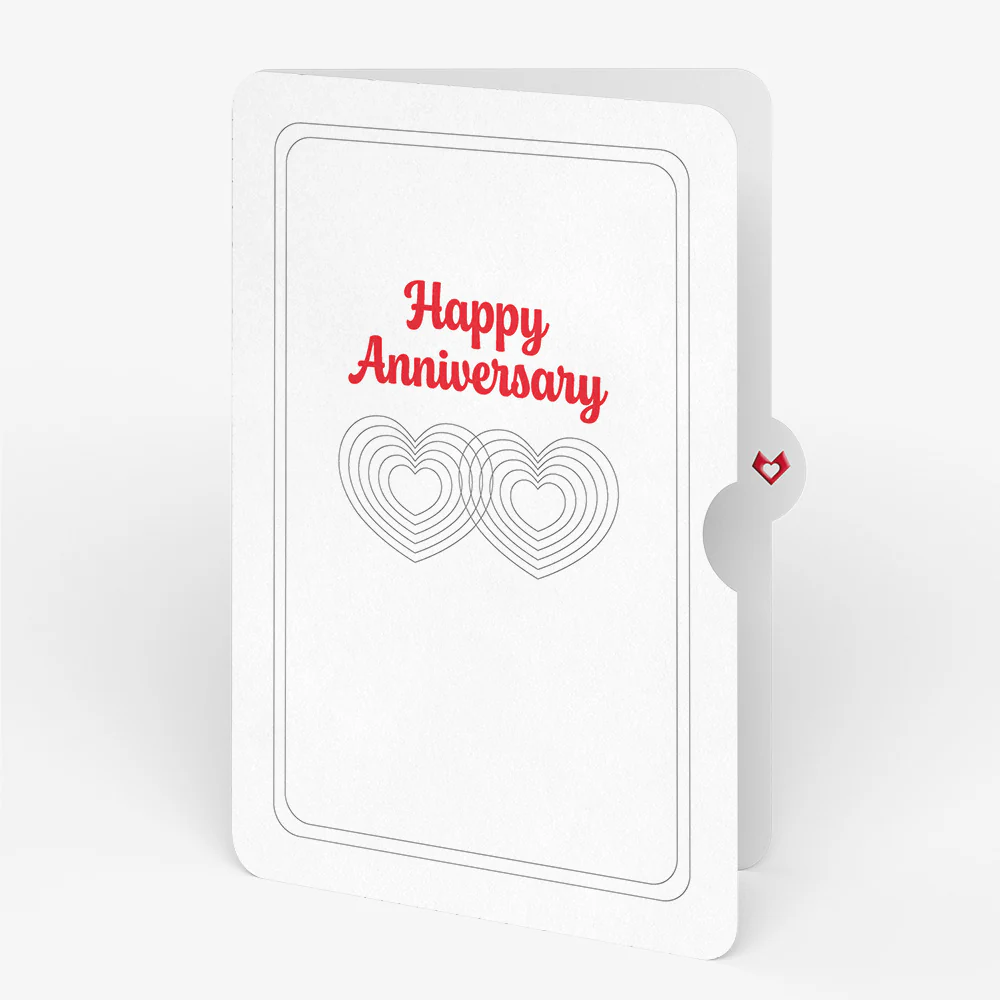 OK Go: Love Music Pop-Up Card - Limited Edition and Connected Hearts Anniversary Sentiment Set - Image 4