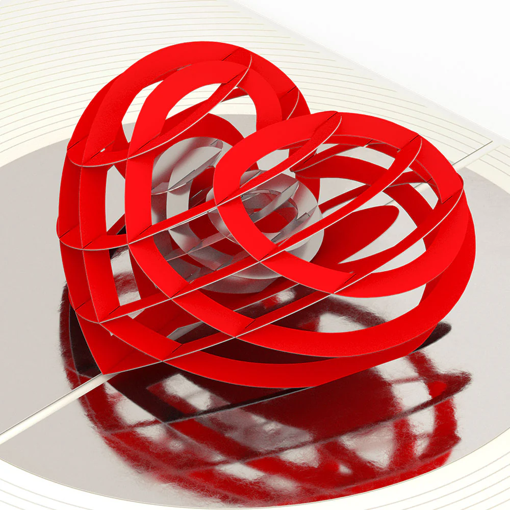 OK Go: Love Pop-Up Card and Timeless Melody Birthday Sentiment Set - Image 3