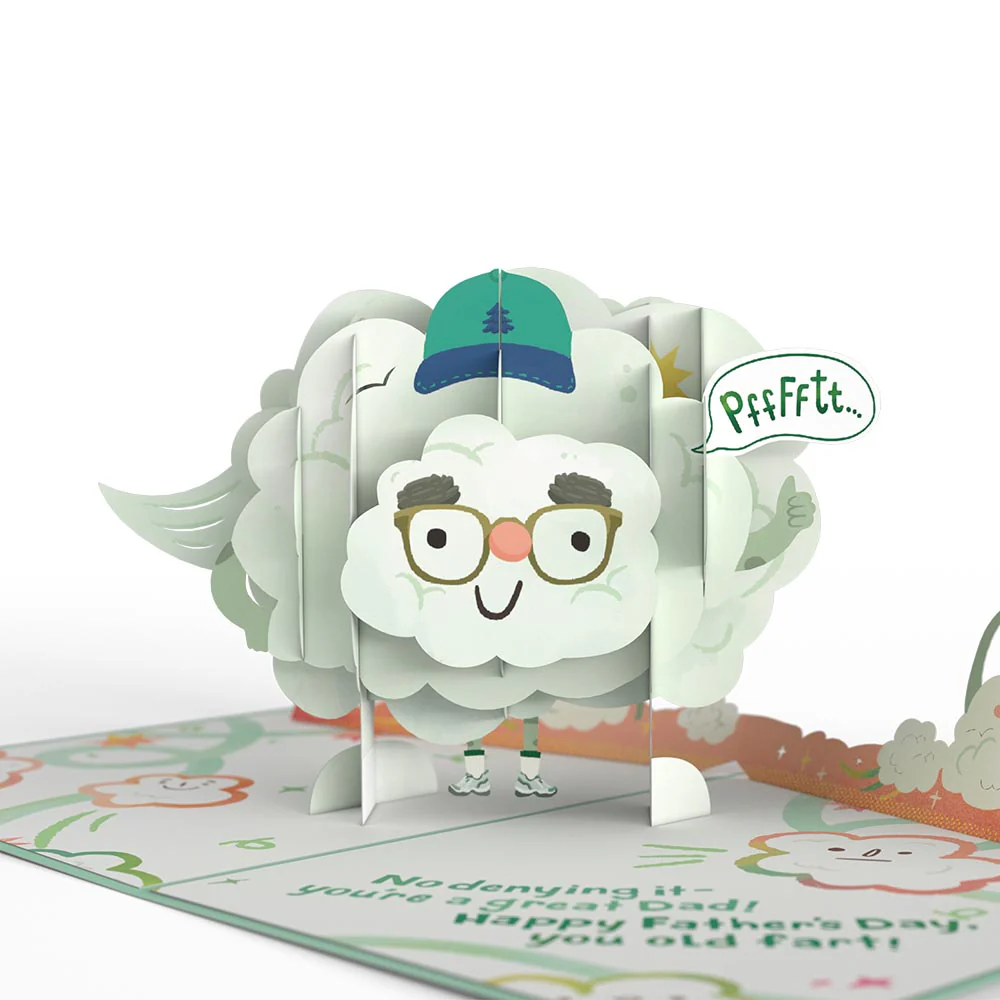 Old Fart Father’s Day Pop-Up Card - Image 2