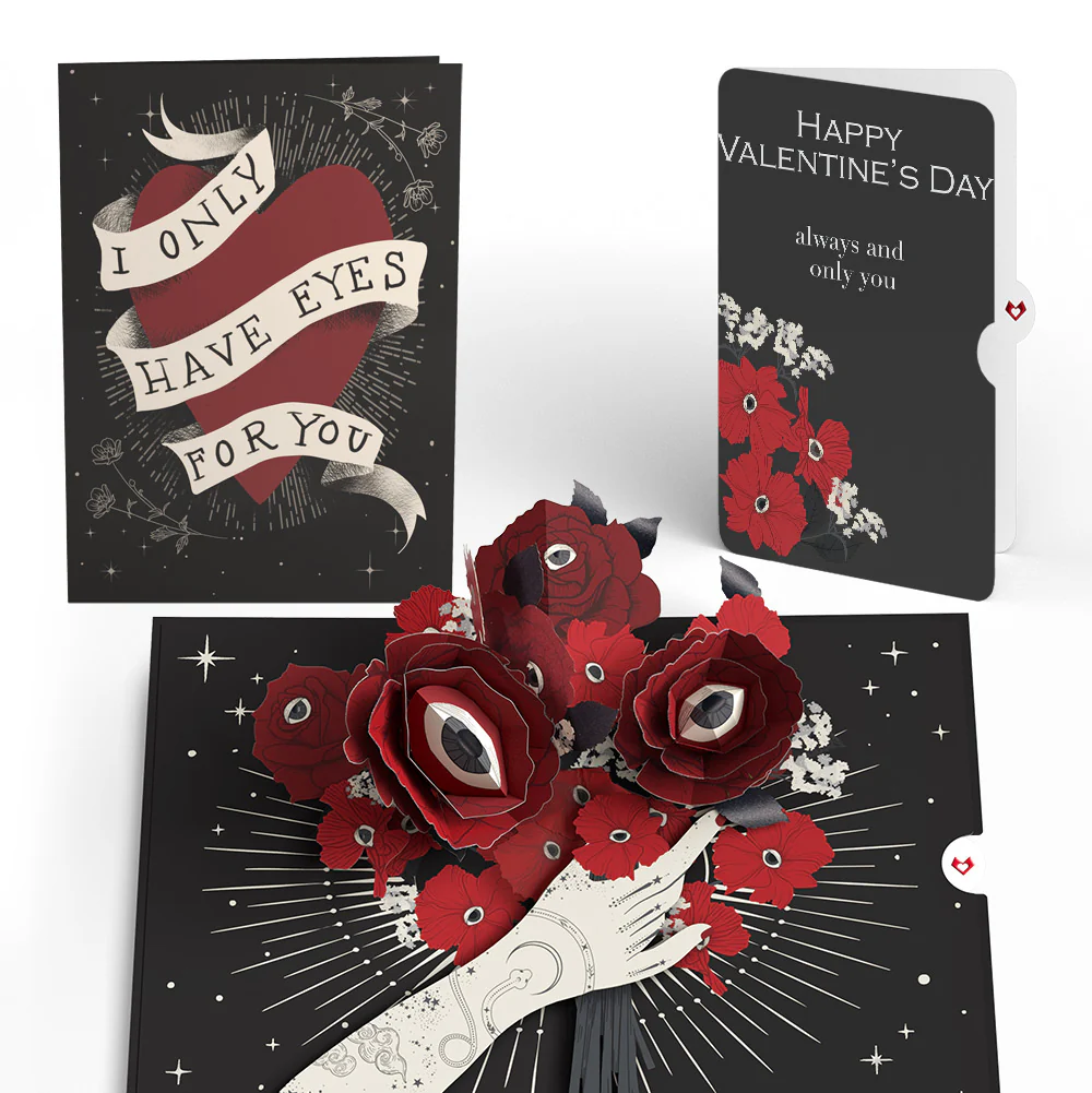 Only Have Eyes for You Valentine Pop-Up Card and Sentiment Set