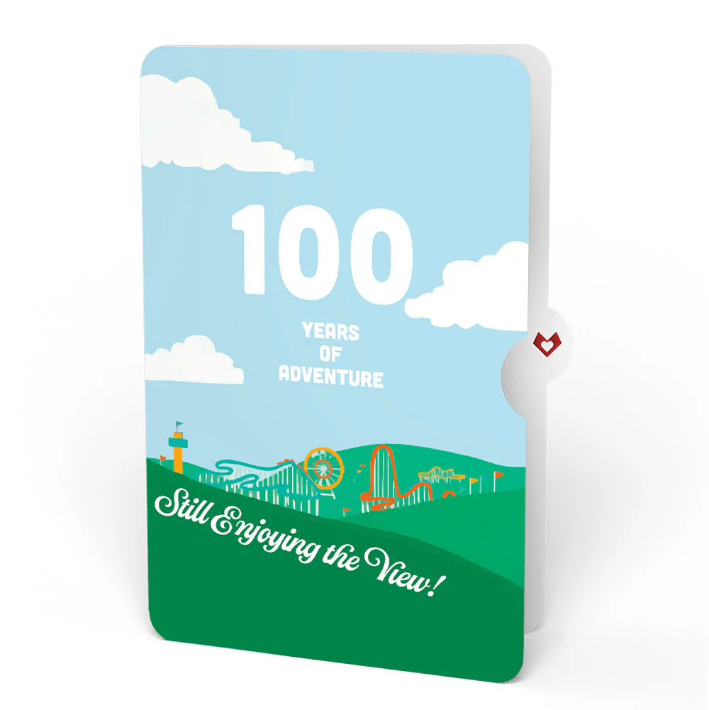 Over the Hill 100th Birthday Pop-Up Card and Sentiment Set - Image 4