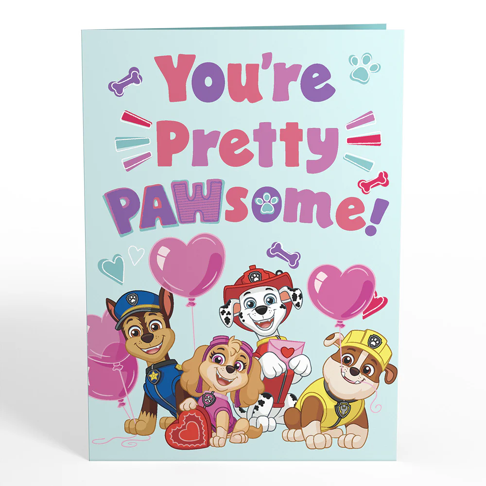 PAW Patrol You're Pretty PAWsome Pop-Up Card - Image 4