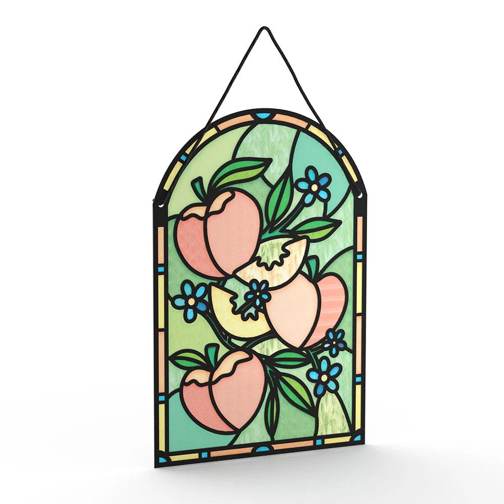 Peachy Birthday Peaches Suncatcher Card - Image 3