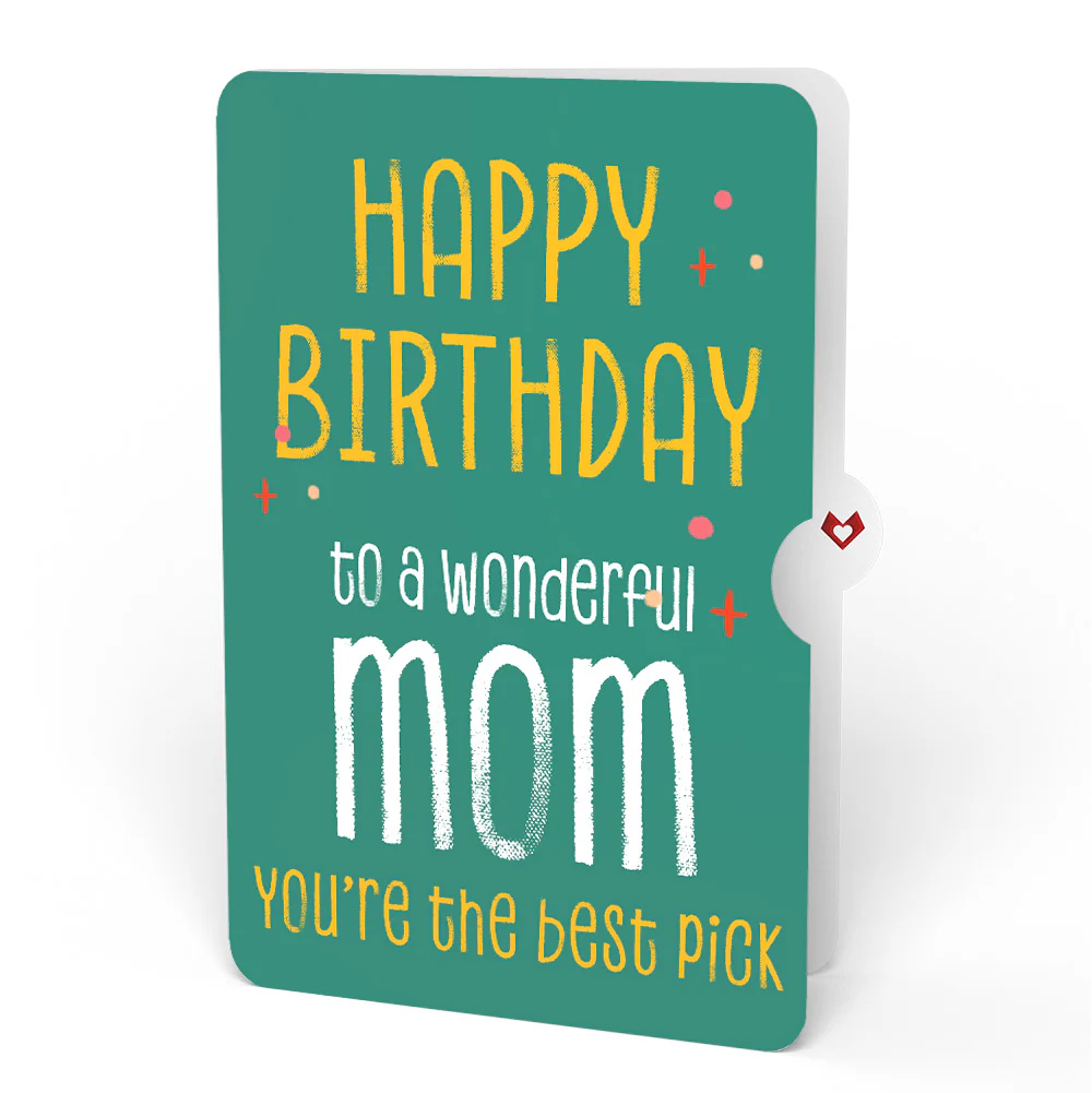 Pick You Every Time Birthday Pop-Up Card and Sentiment Set for Mom - Image 4